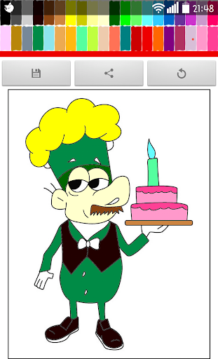 Coloring : Birthday Party