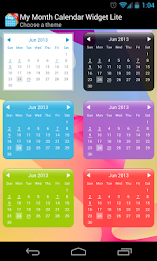My Month Calendar Widget Lite poster 7