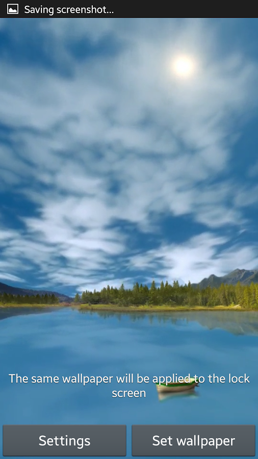 Lake WeatherHD - screenshot