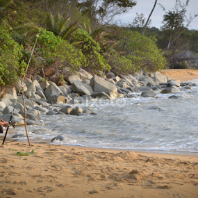 Waiting by Shihab Qurtuby - Landscapes Beaches