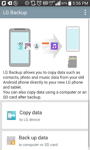 LG Backup