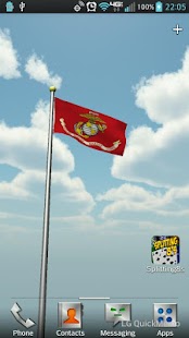 How to get US Marines Flag Live Wallpaper 1.2 mod apk for bluestacks