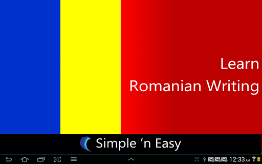 Learn Romanian Writing