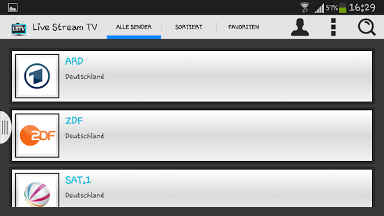 Live Stream TV Deutsch