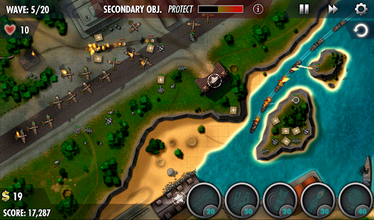 iBomber Defense Pacific-android-games