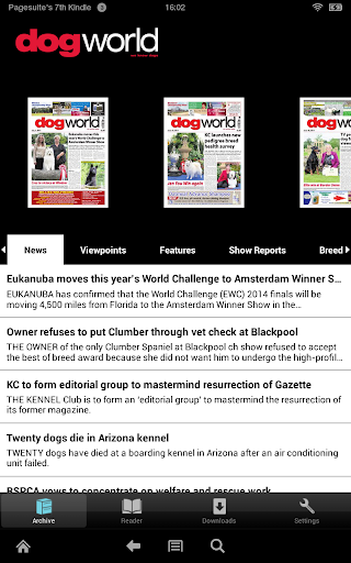 Dog World Newspaper