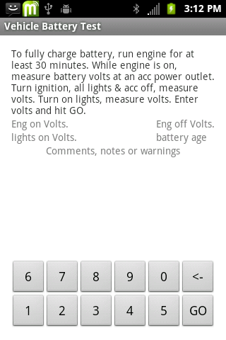 Car and Truck Battery Test