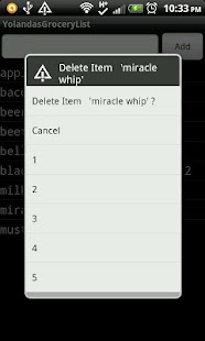 Yolanda's Grocery List Screenshots 3