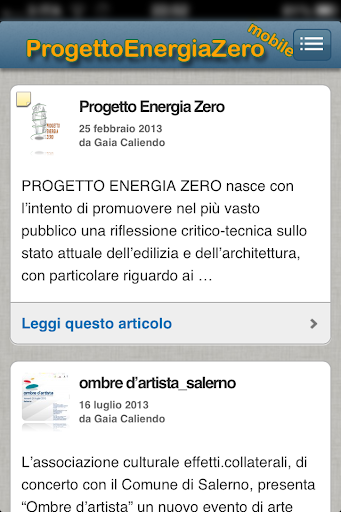 Progetto Energia Zero