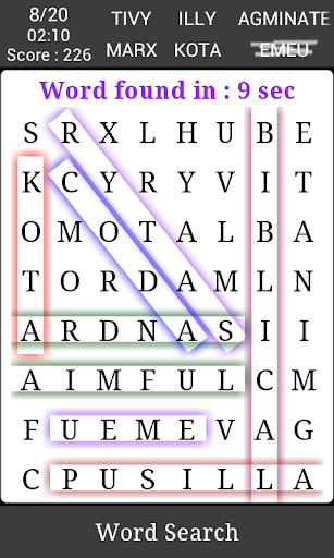 【免費拼字App】Word Search-APP點子