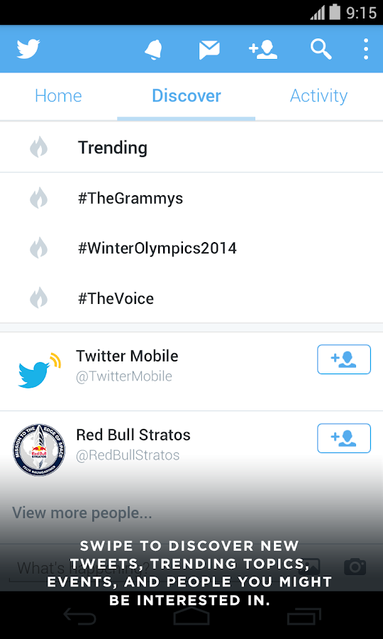 Twitter - screenshot