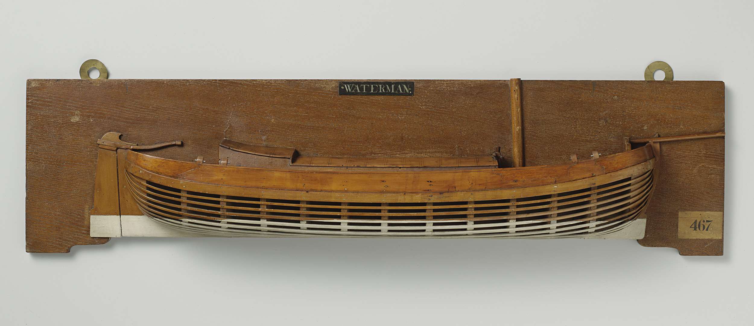 Half Model of a Working Craft