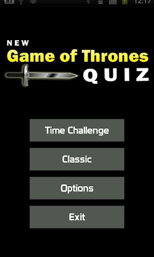 New Game of Thrones Quiz