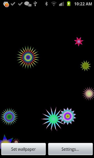 StarBurst Live Wallpaper