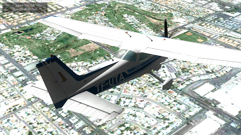 Flight Unlimited Vegas HD Sim Screen 3