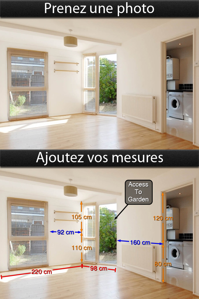 Android application Photo Measures screenshort