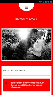 Lastest Phrases d'amour APK