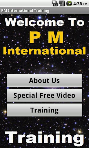 PM Internatiional Training