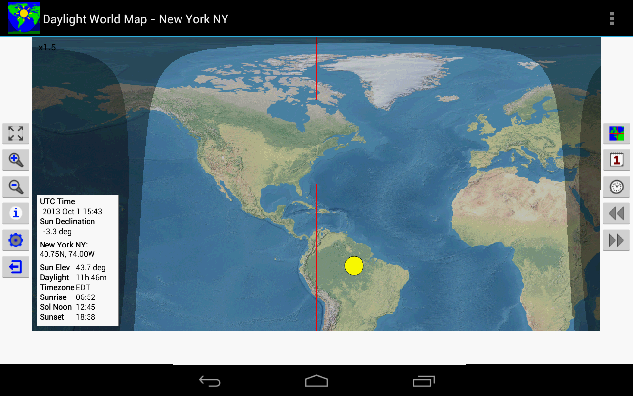 Daylight World Map Android Apps On Google Play