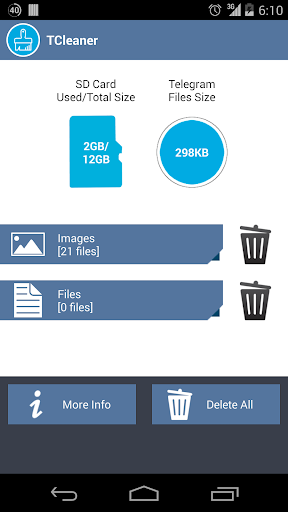 TCleaner for Telegram