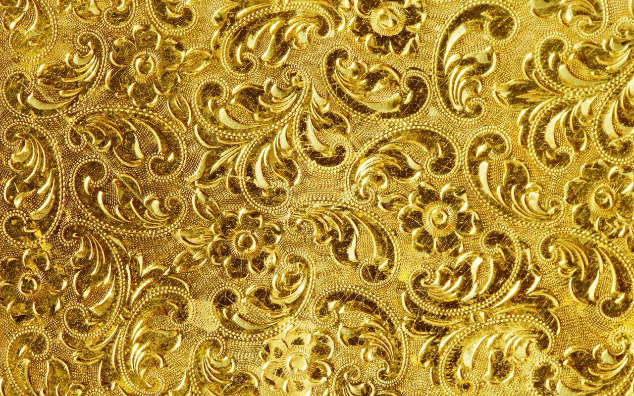 Gold Diamonds Wallpaper Desktop