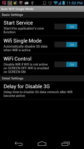 Wifi Single Mode Power save