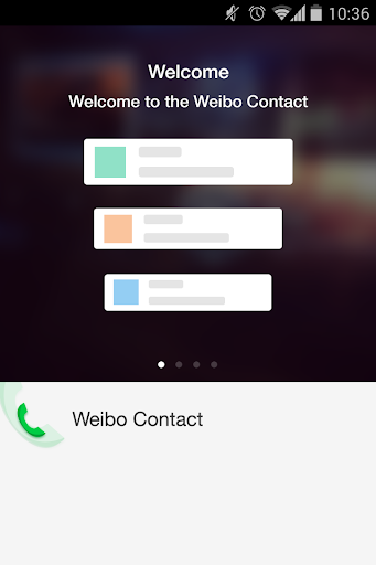 weibo contact