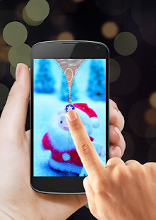 download Santa Claus Zipper Lock free