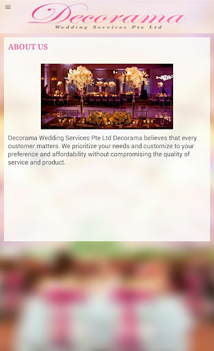 【免費生活App】DECORAMA WEDDING-APP點子