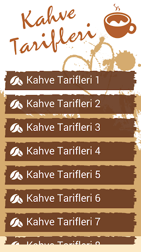 Kahve Tarifleri