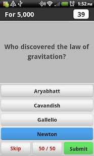 Science Trivia Game Free