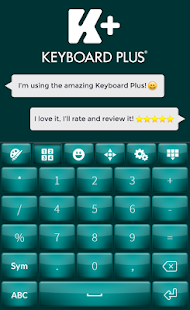 How to install Glow Teal Keyboard Theme 1.8 mod apk for pc