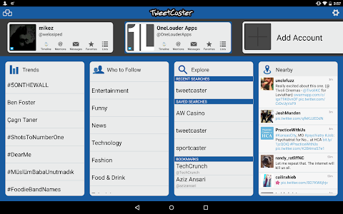 Screenshot TweetCaster Pro for Twitter v8.8.1