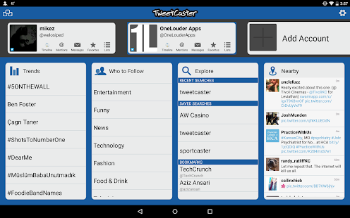TweetCaster Pro for Twitter Screenshot