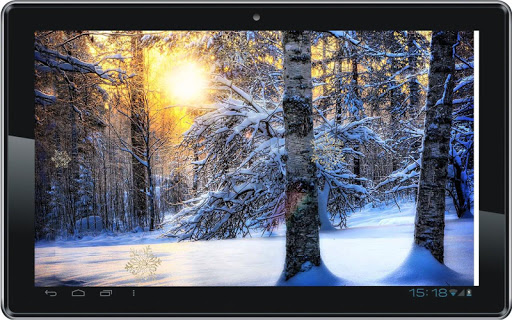 【免費個人化App】Winter Sunset Nature LWP-APP點子