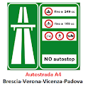 Autostrada A4 Brescia-Padova logo