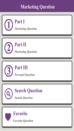 【免費商業App】Marketing Interview Question-APP點子