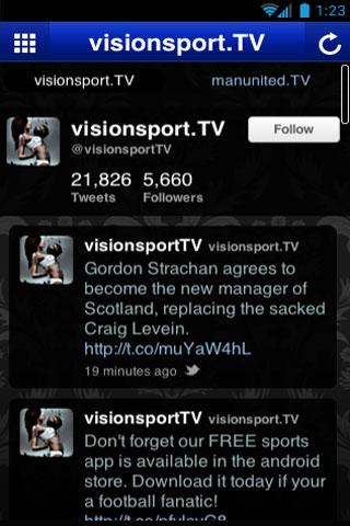 【免費運動App】visionsport.TV-APP點子