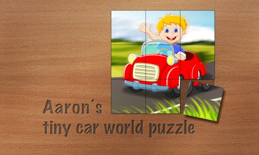 Aarons Car Puzzle for Toddlers