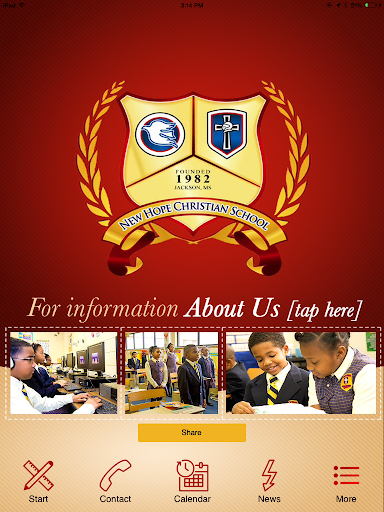 【免費教育App】New Hope Christian School-APP點子