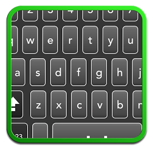 BLACK LIME SMART KEYBOARD skin.apk 1