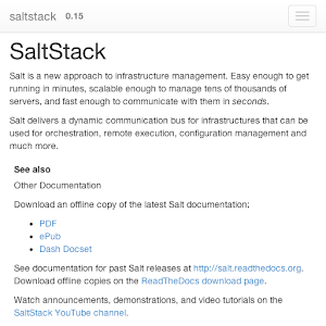 python saltstack doc 0.0.1