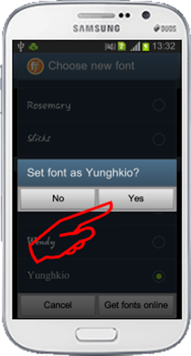 【免費教育App】Yunghkio Flipfont-APP點子