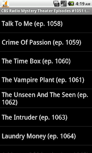 CBS Radio Mystery Theater V.22 Screenshots 2