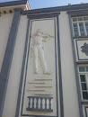奥匈帝国使馆墙上浮雕