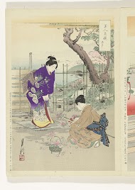 Bloemschikken in de tuin