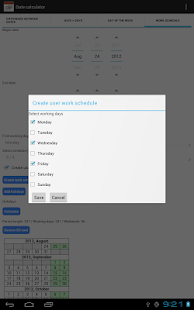  memungkinkan perhitungan dasar dengan tanggal dan berfungsi sebagai suplemen diberikan ke Download Aplikasi Калькулятор дат apk gratis untuk Android