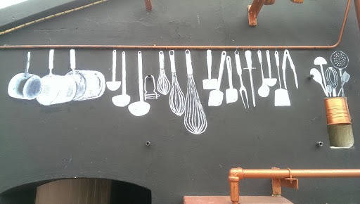 Cutlery Backlane Mural 