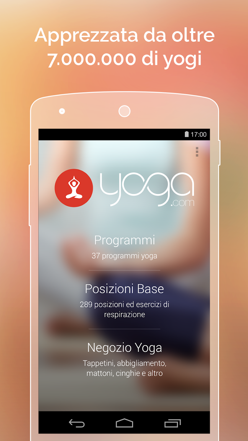Yoga.com Screen 1