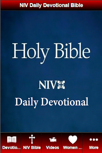 NIV Daily Devotional Bible